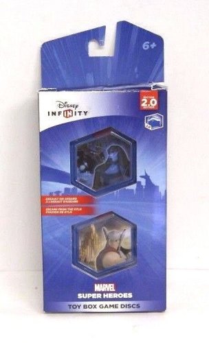 Disney Infinity 2.0 Marvel Super Heroes Toy Box Game Discs