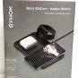 NOB Nomad Base Station - Wireless Charging Pad for iPhone & Apple Watch - Black