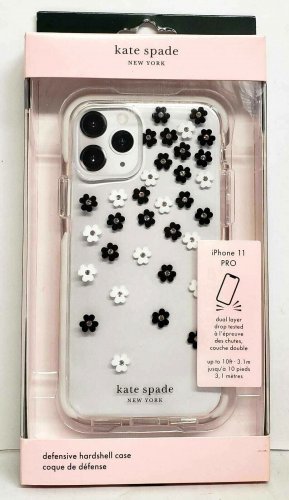 NOB Kate Spade Defensive Hardshell Case for iPhone 11 Pro - Scattered Flowers