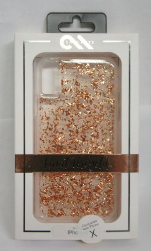 Case-Mate Case for Apple iPhone X and XS - Rose gold