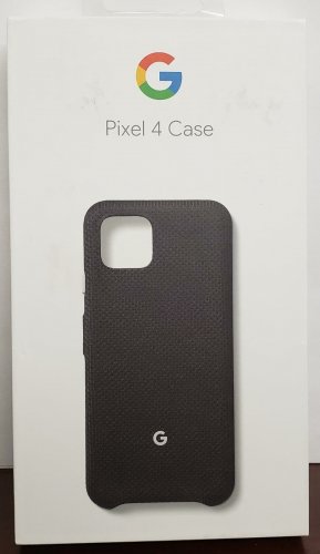 Google Pixel 4 Fabric Case - Just Black