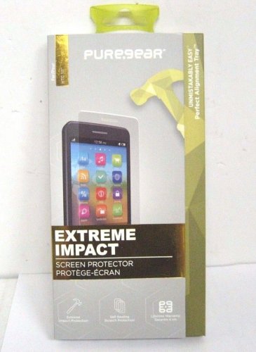 NEW PureGear Extreme Impact Roll-on Screen Protector for HTC 10