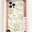 Kate Spade Hardshell Case for iPhone 12 Pro Max 6.7" Hollyhock Floral Clear