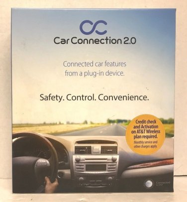 AT&T - Audiovox Car Connection 2.0 Elite Monitor - Black