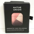 NOB Native Union - Marquetry Case for Apple AirPods - Rose