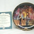 BRADFORD EXCHANGE PLATE MILLENNIUM AROUND THE WORLD NEW YEARS EVE 2000