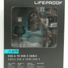 LifeProof - LifeActiv USB Type C-to-USB Type A Cable - Black