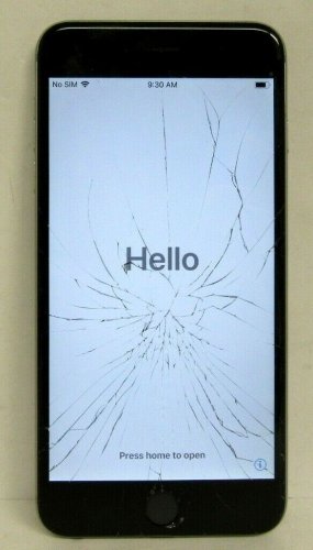 Apple iPhone 6 Plus - 16GB - Silver (Unlocked) A1522 (CDMA + GSM)