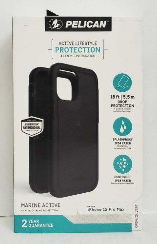 PELICAN - Marine Active Case for iPhone 12 Pro Max (5G) - Black