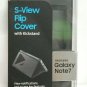Genuine Samsung Galaxy Note FE 7 S-View Flip Cover Kickstand Case - Black