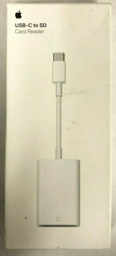 Apple USB-C to SD Card Reader - MUFG2AM/A *USED*