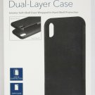 Insignia - Dual Layer Case for Apple iPhone XS Max - Black