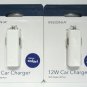 LOT OF 4 Insignia- 12W Vehicle Car Charger - Cobalt Blue