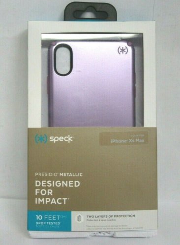 Speck Presidio Metallic Case for Apple iPhone XS Max 6.5" - TARO PURPLE