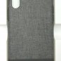 Platinum - Crosshatch Case for Apple iPhone X and XS - Black/Gray