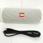 JBL Flip 5 Portable Waterproof Speaker - White Steel #102