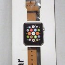 iGear 38mm Apple Watch Strap Blonde/cream leather & rose gold buckle 38AWBLCRRG