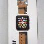 iGear 38mm Apple Watch Strap Blonde/cream leather & rose gold buckle 38AWBLCRRG