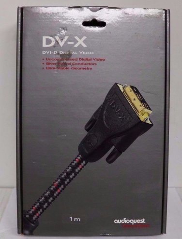 AudioQuest DV-X 1m (3.3 ft) DVI Video Cable