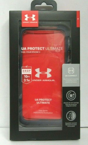 Under Armour - Protect Ultimate Case for Apple iPhone X - Midnight Navy/Coral #1