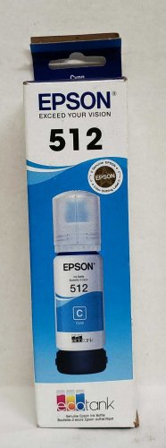 Epson - EcoTank 512 Ink Bottle - Cyan