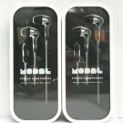 LOT OF 2 Modal Stereo Headphones - Gray - MD-HPEBS1-GR