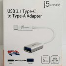 j5 Create USB3.1 Type-C to Type-A Adapter (JUCX05-5A)