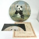 A Bamboo Feast Collector Plate by Joyce Bridgett