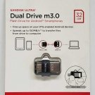 SanDisk - Ultra 32GB USB 3.0, Micro USB Flash Drive - Gray