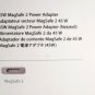 Apple 45W MagSafe 2 Power Adapter & Magnetic DC Connector - White MD592LL/A #101