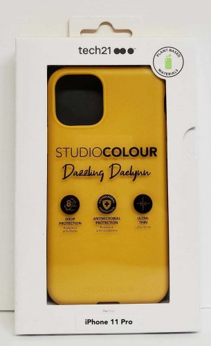 Tech21 - Studio Colour Case for Apple iPhone 11 Pro - Yellow