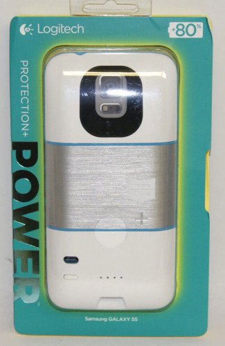 Logitech Protection [+] Power External Battery Case for Samsung Galaxy S5