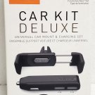 NEW Kenu - Car Kit Deluxe Universal Car Mount & Charging Set - Black