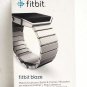 Fitbit Blaze Accessory Band, Silver, Steel Band & Frame Adjustable Bracelet