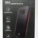 Adidas Solo Case Dual Layer Protection Case for Samsung Galaxy S8 Black/Red
