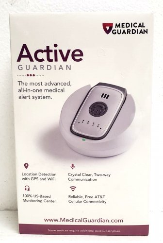 NEW Medical Guardian - Active Guardian Medical Alert System - White