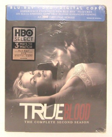 True Blood: The Complete Second Season (Blu-ray Disc, 2012, 5-Disc Set)