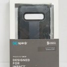 Speck - Presidio Grip Case for Samsung Galaxy S10+ - Black/Blue