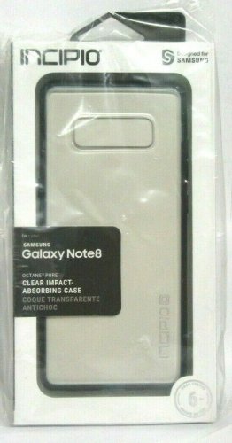 Incipio - Octane Pure Back Cover for Samsung Galaxy Note 8 - Navy