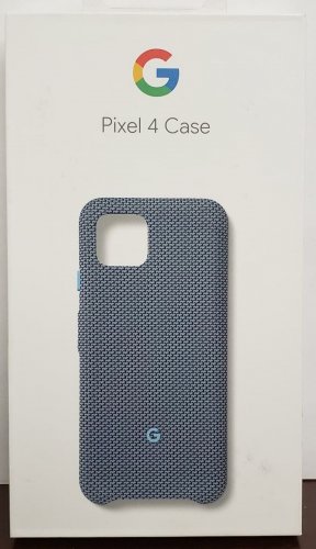 Google Pixel 4 Fabric Case - Blue