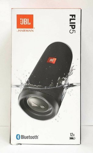 NOB JBL Flip 5 Portable Bluetooth Speaker - Black #101