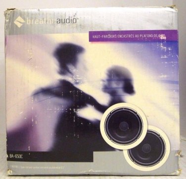 Breathe Audio Ba-650c Pair 6.5' Resonate In-ceiling In Wall Speakers (Pair)