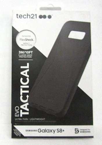 Tech21 - Evo Tactical Case for Samsung Galaxy S8+ - Black