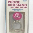 ReTrak - Finger Grip/Kickstand for Mobile Phones - Silver