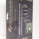 Wine Bottle Glass Holding Stake Stemware Holder Outdoor Kitchen Bar Accessory