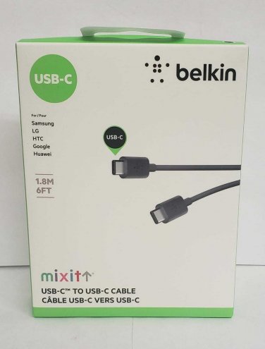 Belkin MIXIT USB-C to USB-C cable - 6 Ft- Black