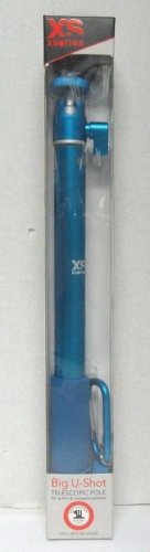 BIG U-SHOT Selfie Handheld Stick Extendable Integrated Pole Monopod - Blue