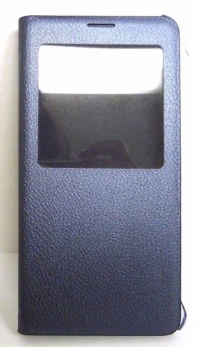 Samsung - S-View Flip Cover for Samsung Galaxy S6 Cell Phones - Black #101