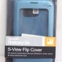 Genuine Original Samsung Galaxy S6 S-View Flip Cover Case Blue  #103