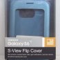 Genuine Original Samsung Galaxy S6 S-View Flip Cover Case Blue #106